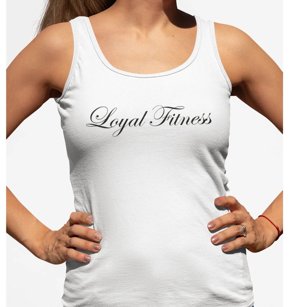 Sleeveless Workout TANK - WHITE